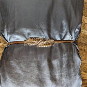 gold leaves belt strechable